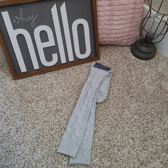 Women's Cable Textured Super Soft Knee High Boot Sock - Univeral Thread Size4-10 - Picture 2 of 5